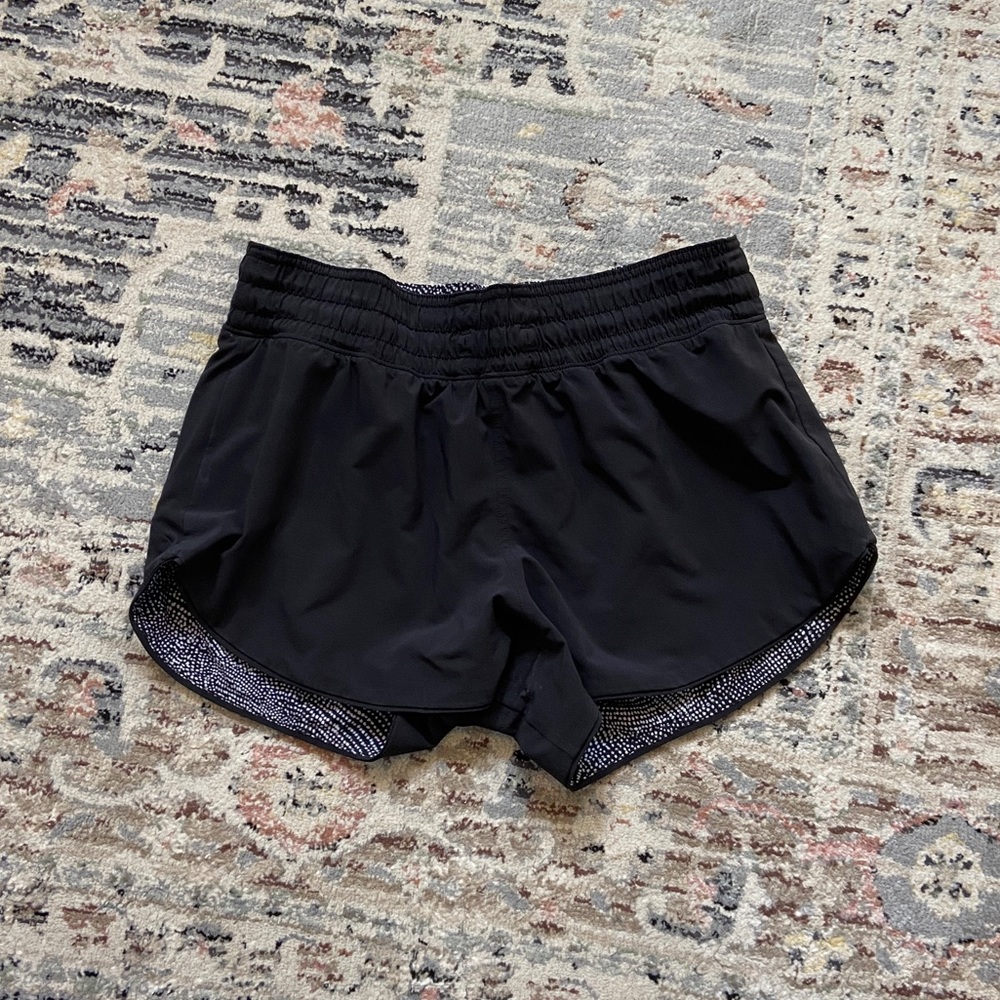 lululemon athletica Black Athletic Running Shorts